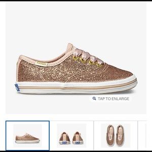 Toddler blush kate spade x keds